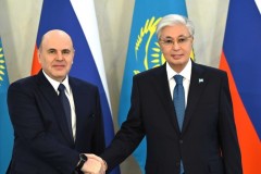Тоқаев Ресей Премьер-министрін қабылдады