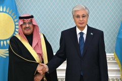Тоқаев Сауд Арабиясының Премьер-министрін Қазақстанға шақырды