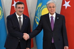 Тоқаев Түркияның вице-президентімен кездесті