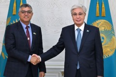 Мемлекет басшысы БҰҰ Дүниежүзілік метеорология ұйымының президенті Абдулла Әл-Мандусты қабылдады