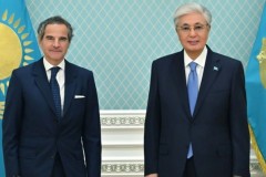 Мемлекет басшысы МАГАТЭ Бас директоры Рафаэль Гроссиді қабылдады