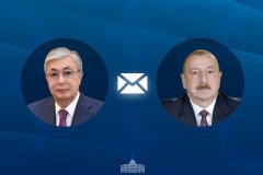 Мемлекет басшысы Әзербайжан Президентіне құттықтау жеделхатын жолдады