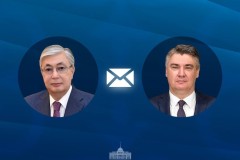 Тоқаев Хорватия Президентін Мемлекеттілік күнімен құттықтады