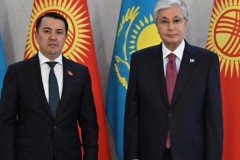 Тоқаев Қырғыз Республикасы Жогорку Кенешінің төрағасын қабылдады