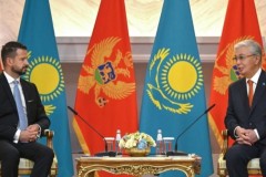 Қазақстан мен Черногория президенттері шағын құрамда келіссөз жүргізді