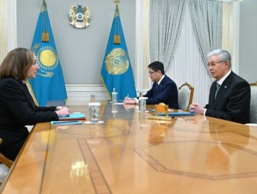 Тоқаев АҚШ-тың Қазақстандағы елшісін қабылдады