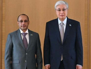 Қасым-Жомарт Тоқаев БАӘ-нің Қазақстандағы елшісін қабылдады