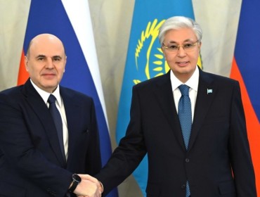 Тоқаев Ресей Премьер-министрін қабылдады