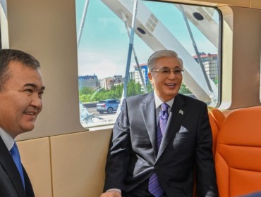 Тоқаев Astana LRT жұмысын іске қосты