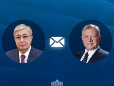 Тоқаев Иордания Королін құттықтады