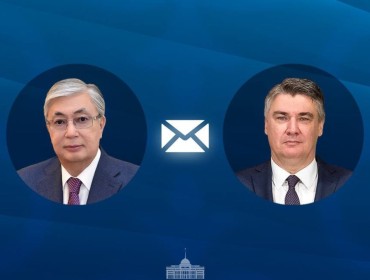 Тоқаев Хорватия Президентін Мемлекеттілік күнімен құттықтады