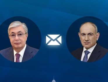 Тоқаев Пашинянды сайлаудағы жеңісімен құттықтады