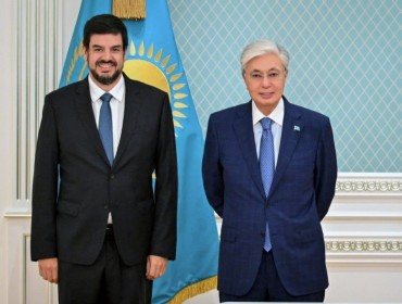 Президент Euronews директорлар кеңесінің төрағасы Педро Варгас Давидті қабылдады