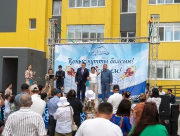 Облыс орталығында 30 отбасы баспаналы болды