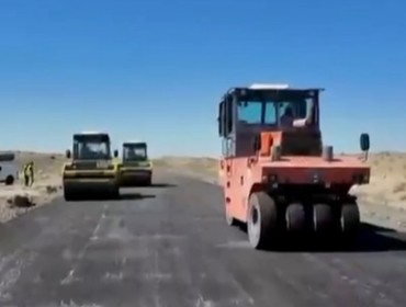 Қызылорда облысында күрежолдың 9 шақырымы жаңартылып жатыр