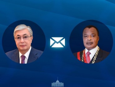 Тоқаев Конго Президентіне құттықтау жеделхатын жолдады