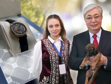 2,9 млн теңге: Қазақстандық қыз Тоқаев сыйлаған сағатты сатылымға шығарды