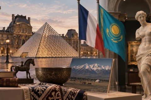 Лувр Қазақстанда бірлескен көрме өткізуі мүмкін