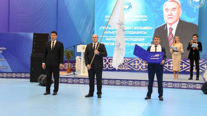 Ассамблеяның тойы Назарбаевтың ауылында басталды