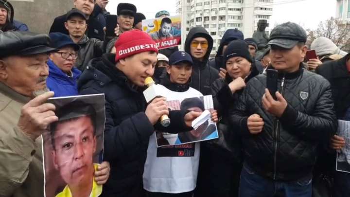 Алматыда белсенділер Ағаділмен қоштасты