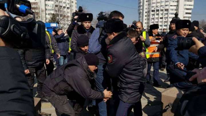 Тұрғымбаев: Митингілерде 80 адам ұсталды