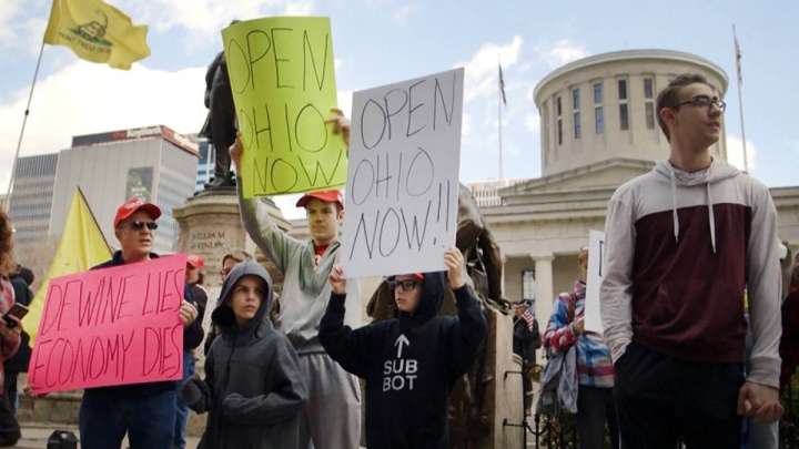 Карантинге қарсы митингке шықты