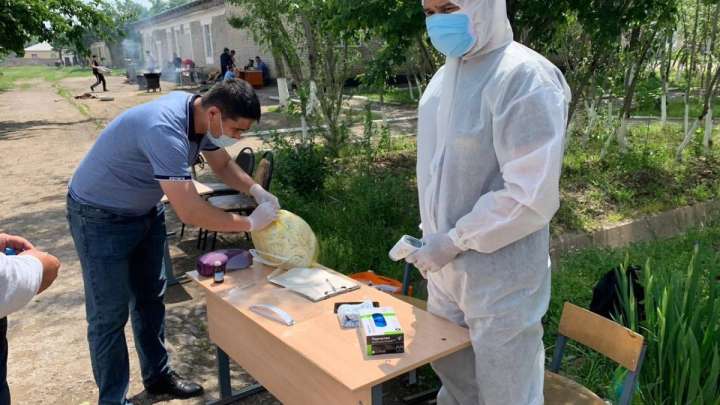 МАҚТААРАЛДА COVID-19 ИНФЕКЦИЯСЫМЕН АУЫРҒАН НАУҚАС ЖОҚ