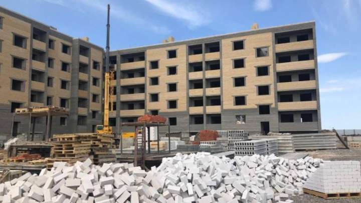 Көкшетауда дәрігерлер үйі салынып жатыр