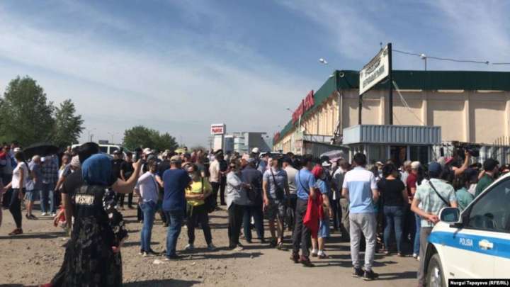 Астаналық саудагерлер ереуілге  шықты