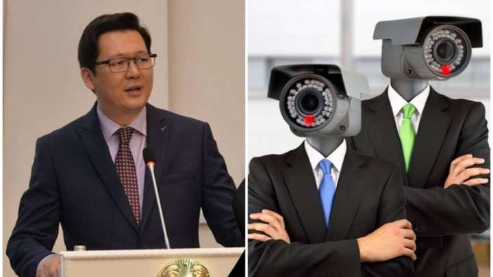 Балалар дәретханасына камера орнатқан шенеунік жауап берді