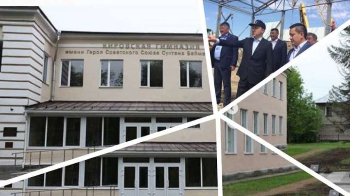 Әкім Мұхамбетов Ресейдегі мектептің жөндеу жұмысына көмектесті