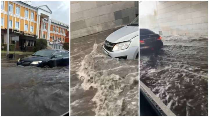 Нұр-Сұлтанның көшелері көлге айналды