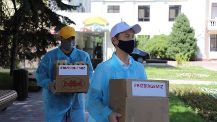 "Jas Otan" медицина қызметкерлерін қолдау акциясын бастады (ВИДЕО)