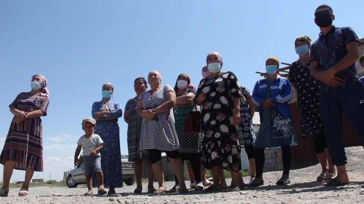 Жаңақорғандықтар наразылық білдірді