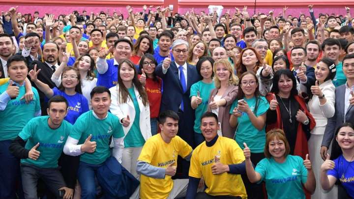 Волонтерлер лигасы мемлекет басшысының Жолдауын іске асыруға қатысуға үндейді