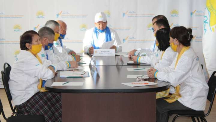 Қазығұртта «Nur Otan» сайлауалды штабы жұмысын қарқынды бастады