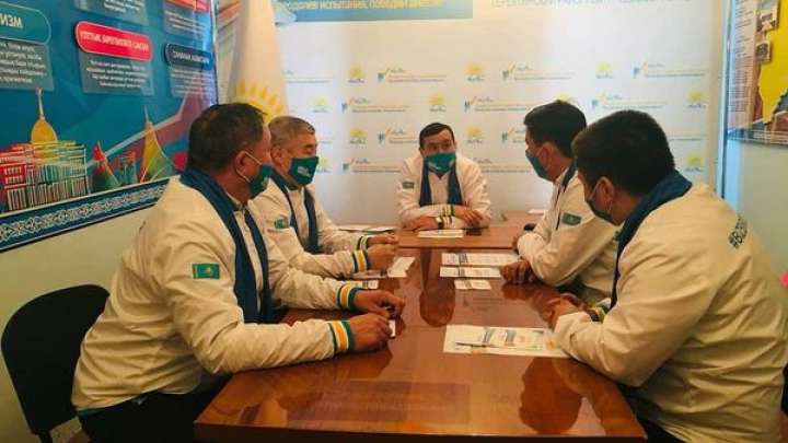 «Nur Otan» партиясының Теректі аудандық сайлауалды штабы жұмысын бастады