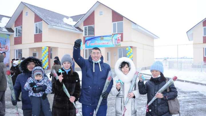 Талдықорғанда 120 отбасы баспаналы болды