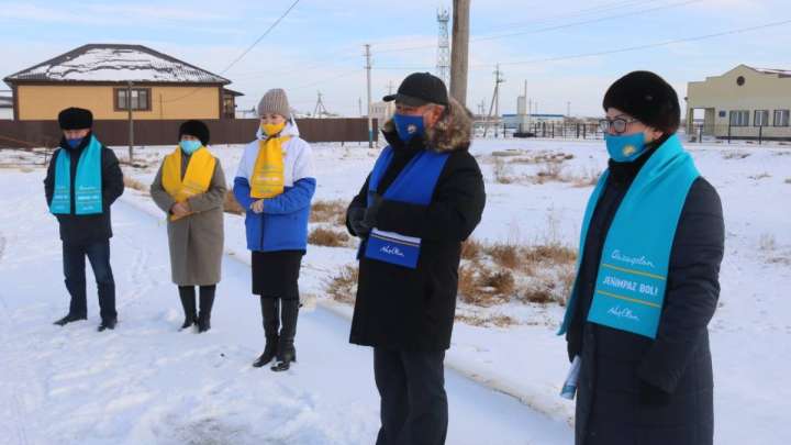  Nur Otan: Дауыс беру азаматтық борышың!