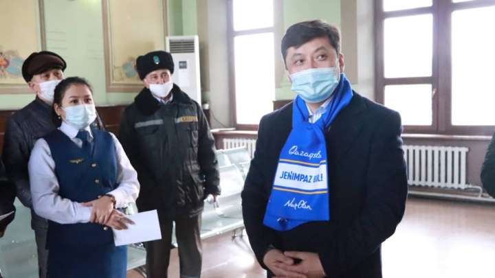 «NUR OTAN»: ТҮРКІСТАН ҚАЛАСЫНДА 2023 ЖЫЛЫ ЖАҢА ТЕМІР ЖОЛ ВОКЗАЛЫ САЛЫНАДЫ