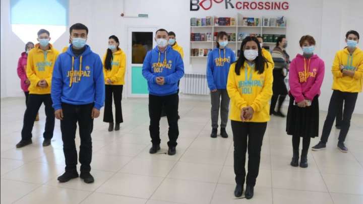 Nur Otan партиясы жастармен бірге