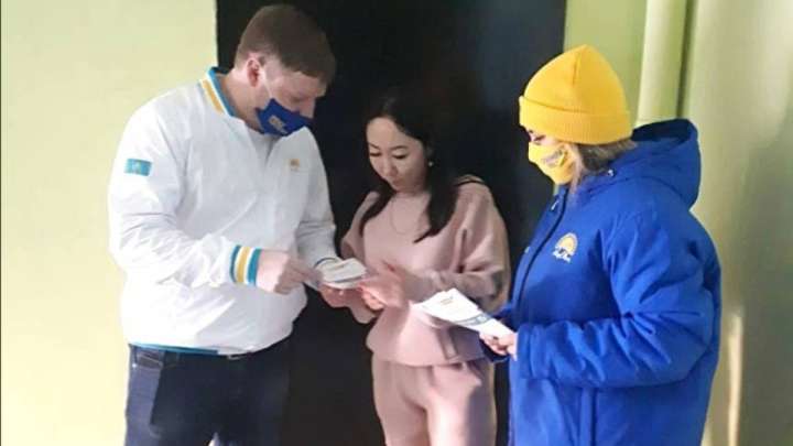 Өзің үшін, ел үшін, жер үшін, болашақ үшін дауыс бер!