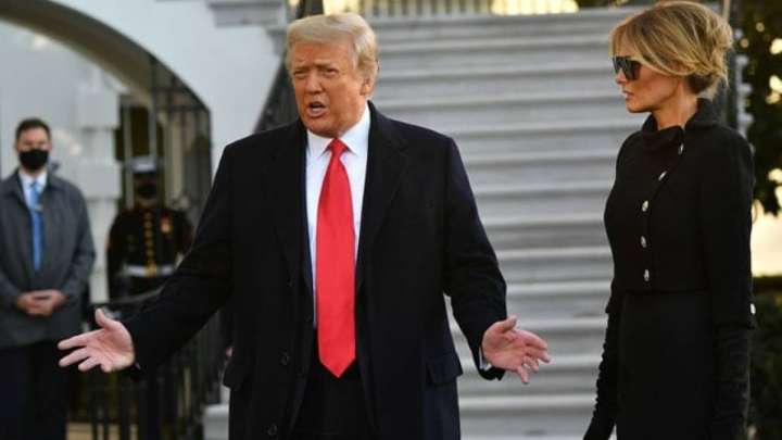 Трамп Ақ үйден кетті