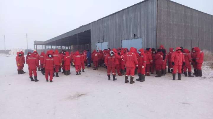 Мұнайшылар аштық жариялады