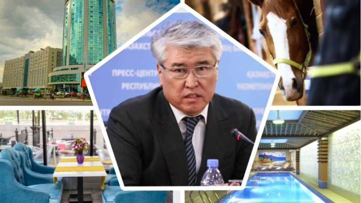 "Аузына май": Арыстанбек Мұхамедиұлының әйелінің байлығы