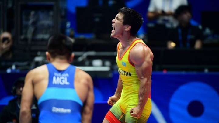 Қазақ балуандары жеті алтын алды