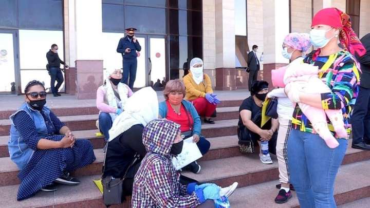 Әкімдік алдында өзімізді өртеп жібермек болдық