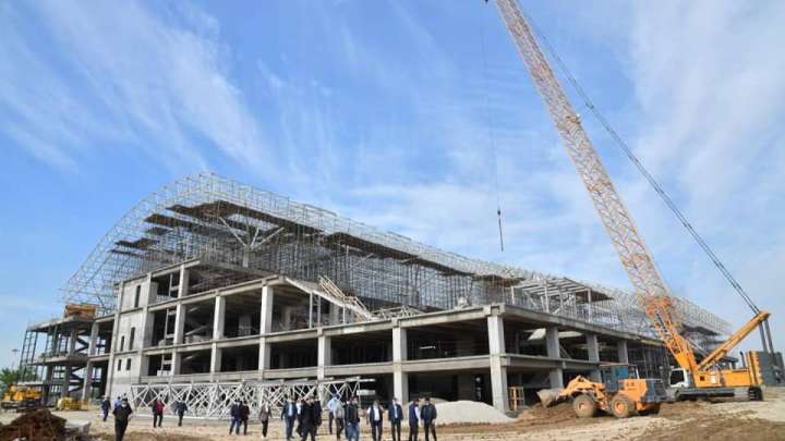 Жаңа әуежайдың құрылысын қадағалады  