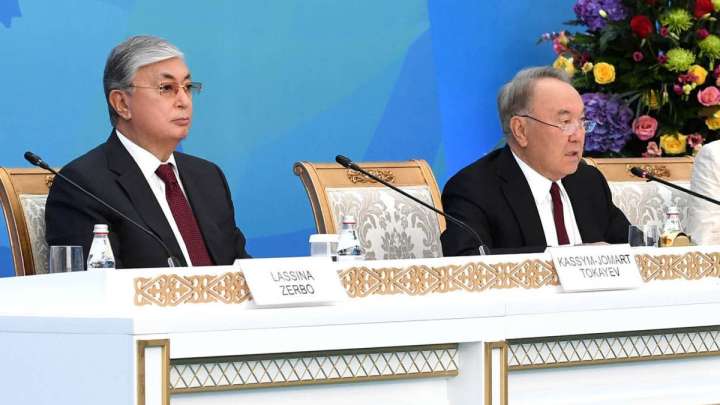 Путин Қазақстанның екі президентімен сөйлесті