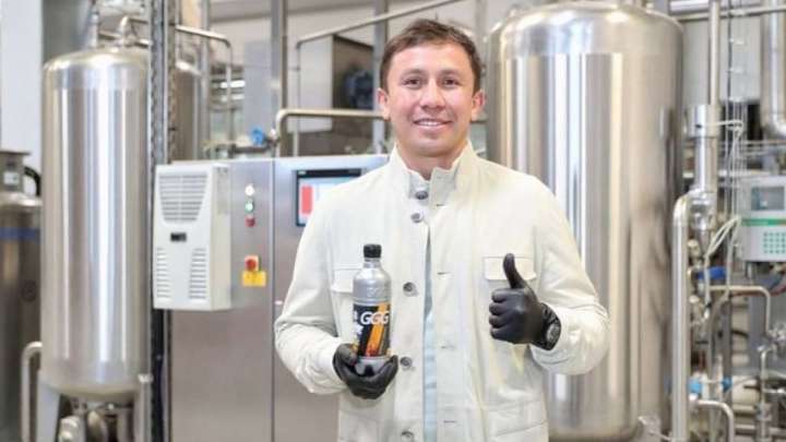 Головкин GGG сусыны шығатын зауытқа барды